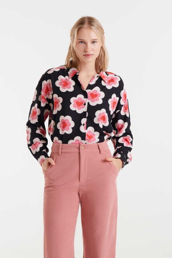 Sweetheart print shirt