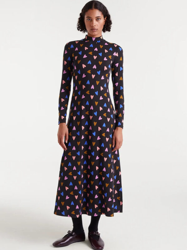 Long dress with Potpourri print