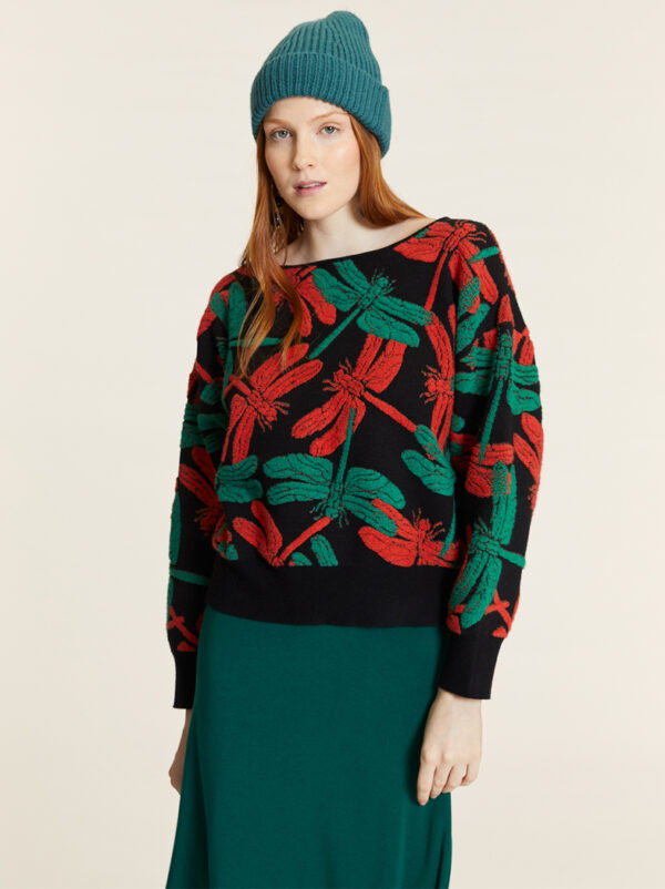 Embossed Dragonfly Jersey
