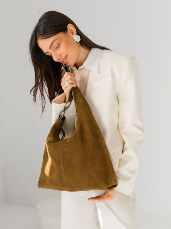 Leather shoulder bag Jackpot